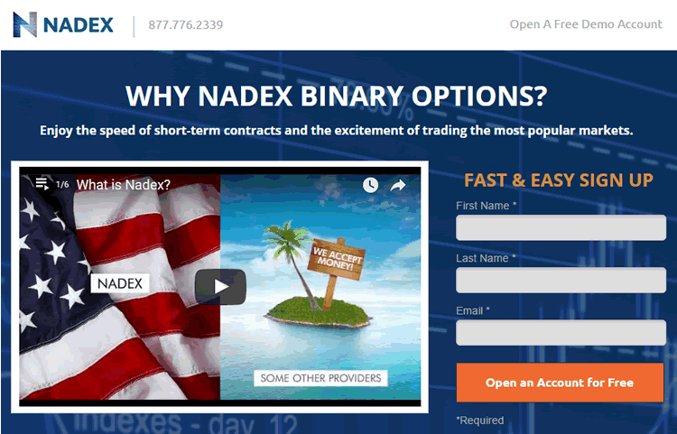 Nadex binary options fees