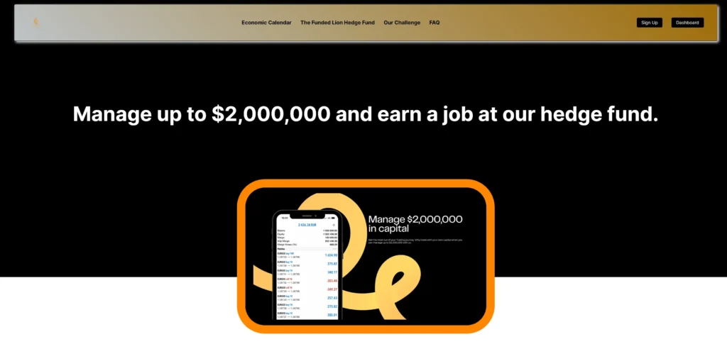 Funded Lion Review bestfxbrokers